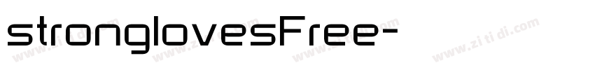 stronglovesFree字体转换