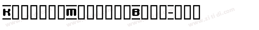KingnamMaiyuanBeta字体转换