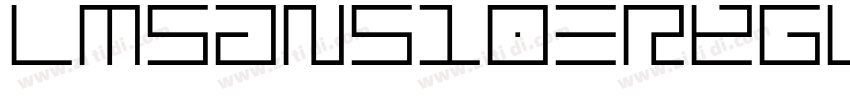 lmsans10-regular字体转换