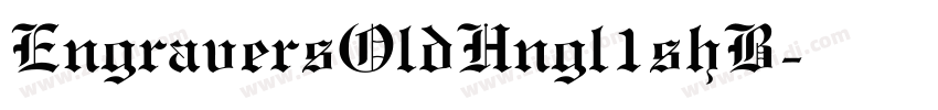 EngraversOldHngl1shB字体转换 EngraversOldHngl1shB字体转换