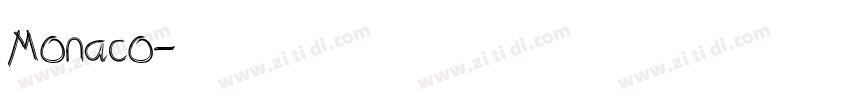 Monaco字体转换