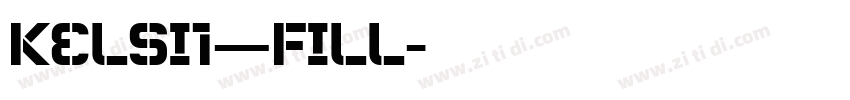 kelsi1—fill字体转换