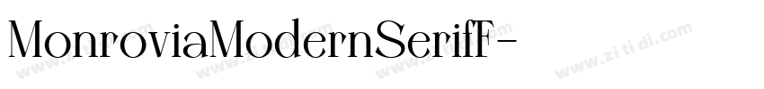 MonroviaModernSerifF字体转换 MonroviaModernSerifF字体转换