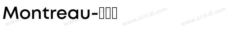 Montreau字体转换