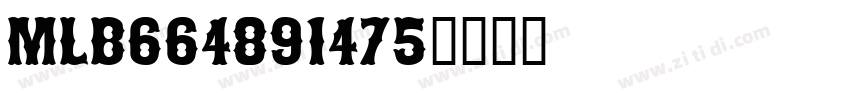 MLB664891475字体转换