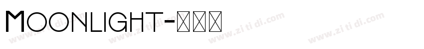 Moonlight字体转换