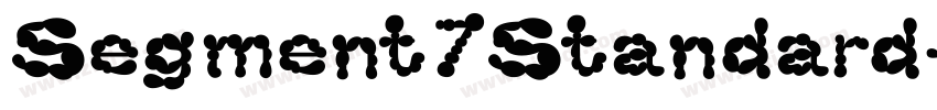 Segment7Standard字体转换