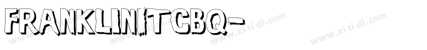 FranklinITCBQ字体转换