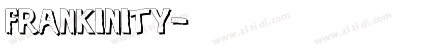 frankinity字体转换