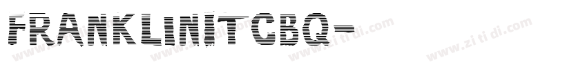 FranklinITCBQ字体转换