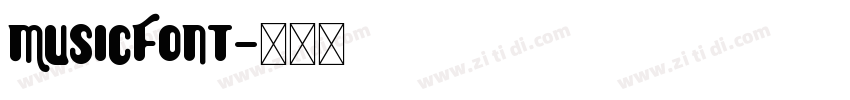 MusicFont字体转换