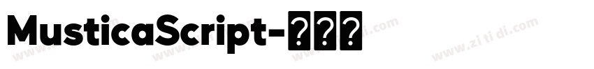 MusticaScript字体转换