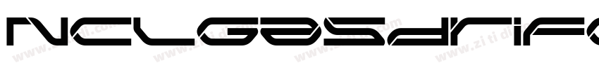 NCLGasdrifo字体转换