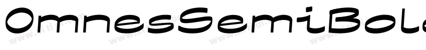 0mnesSemiBold字体转换