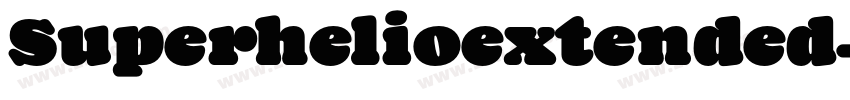 Superhelioextended字体转换