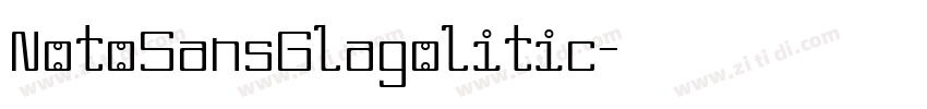 NotoSansGlagolitic字体转换