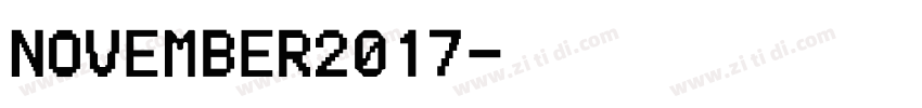 november2017字体转换
