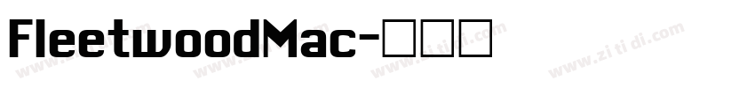 FleetwoodMac字体转换
