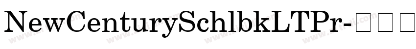 NewCenturySchlbkLTPr字体转换 NewCenturySchlbkLTPr字体转换