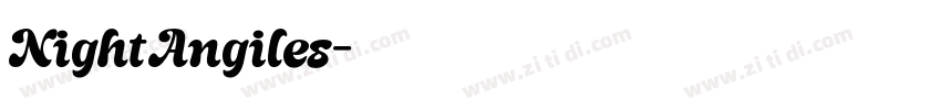 NightAngiles字体转换