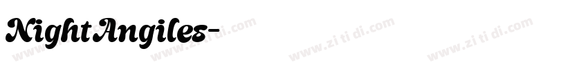NightAngiles字体转换