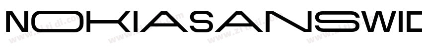 NokiaSansWideMultisc字体转换