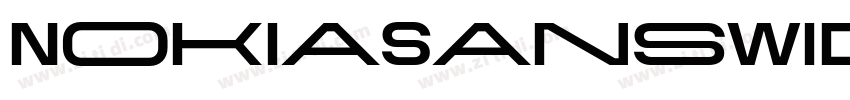 NokiaSansWideMultisc字体转换