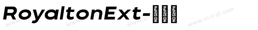 RoyaltonExt字体转换