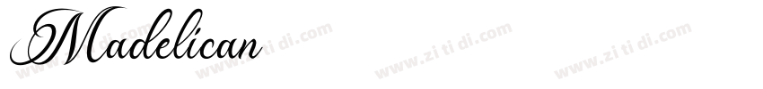 Madelican字体转换