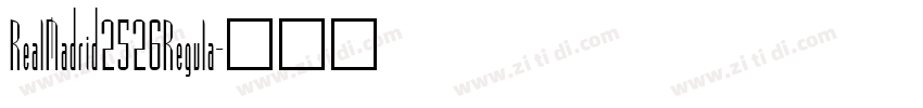 RealMadrid2526Regula字体转换
