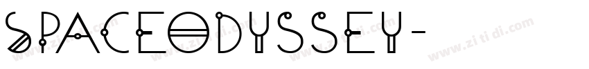 SpaceOdyssey字体转换 SpaceOdyssey字体转换
