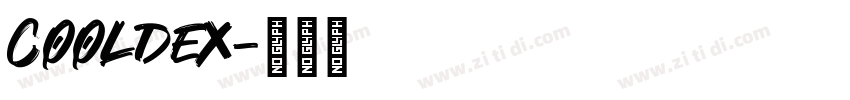 Cooldex字体转换