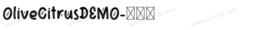 OliveCitrusDEMO字体转换