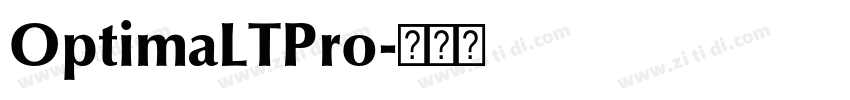 OptimaLTPro字体转换