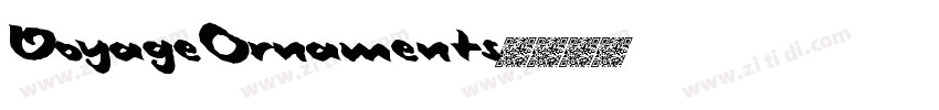 VoyageOrnaments字体转换