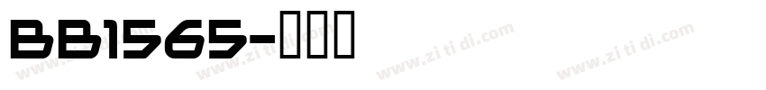 bb1565字体转换