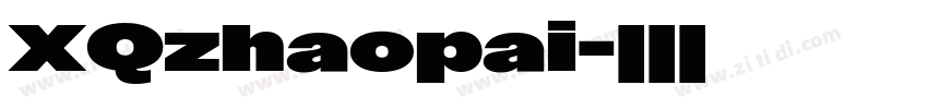 XQzhaopai字体转换