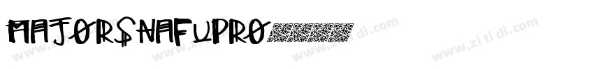 MajorSnafuPro字体转换