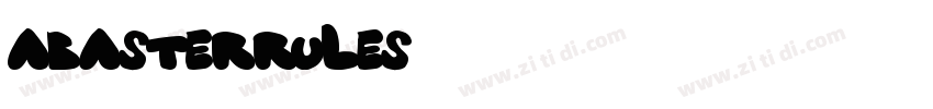 ABasterRules字体转换