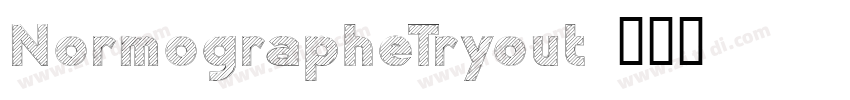 NormographeTryout字体转换