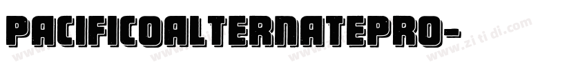 PacificoAlternatePro字体转换 PacificoAlternatePro字体转换