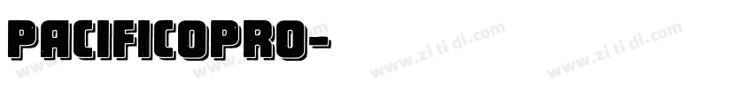 PacificoPro字体转换 PacificoPro字体转换