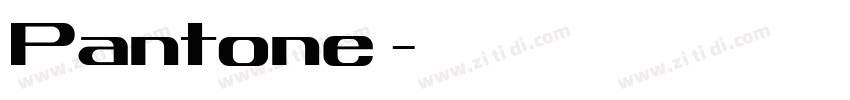 Pantone银字体转换