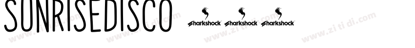 SunriseDisco字体转换