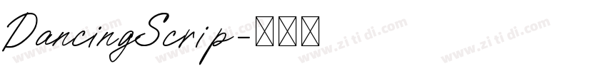 DancingScrip字体转换 DancingScrip字体转换