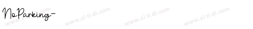 NoParking字体转换