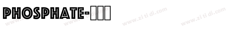 Phosphate字体转换