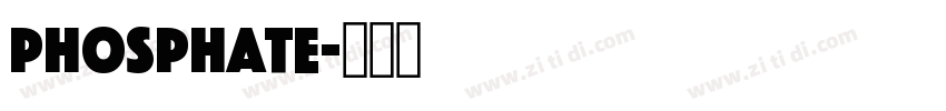 Phosphate字体转换