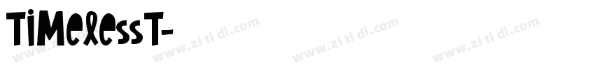TimelessT字体转换
