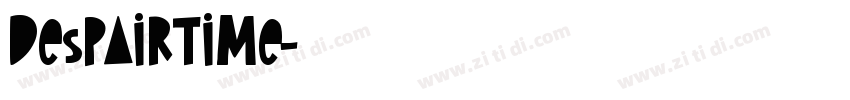 DespairTime字体转换